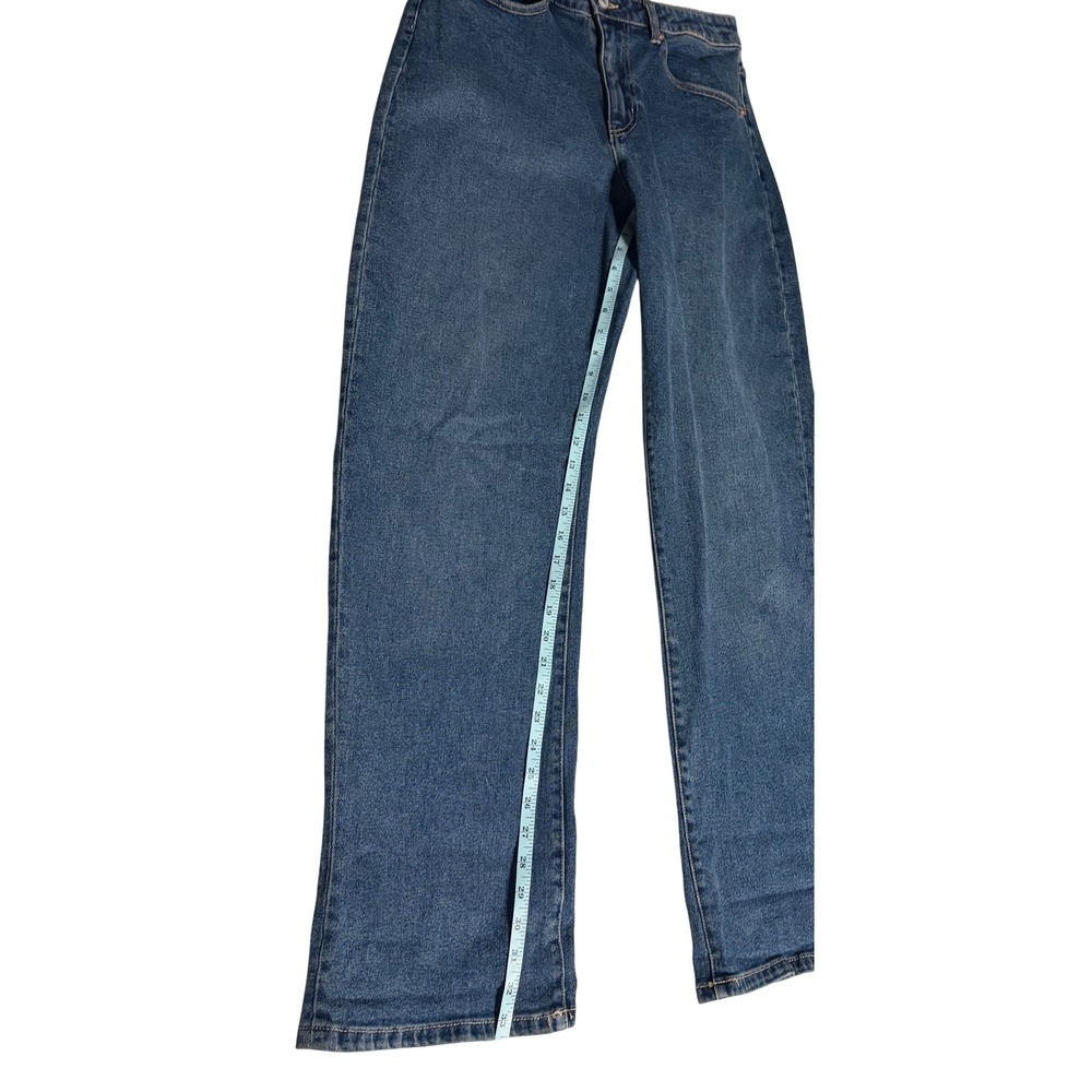 Madden NYC Women Medium Wash Barrel Jeans Size 8 High Rise WMGBA17H1 New Fall - Picture 7 of 7